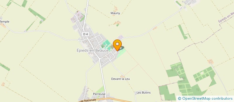 localisation de l'entreprise MADAME MARIE-ASTRID ARONDEAU à EPIEDS-EN-BEAUCE