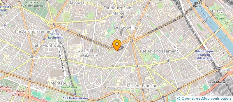 localisation de l'entreprise MADAME MARIE-ASTRID BAILLY-MAITRE  PARIS