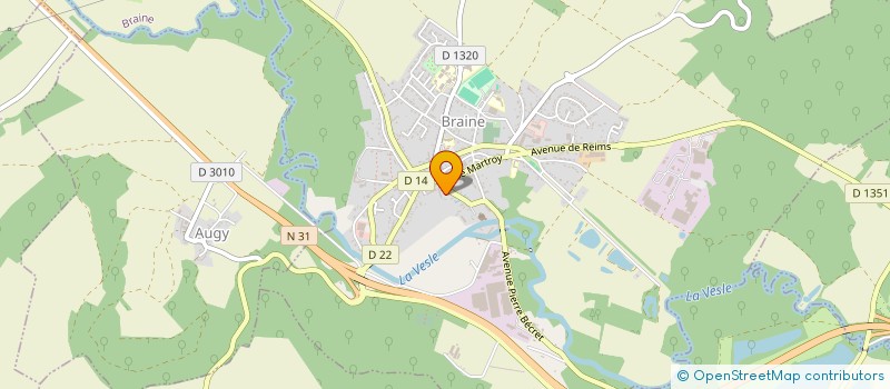 localisation de l'entreprise MADAME MARIE-ASTRID DOUABIN  VAILLY-SUR-AISNE