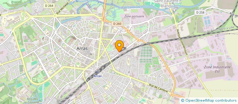 localisation de l'entreprise MADAME MARIE-ASTRID DUFOUR à ARRAS
