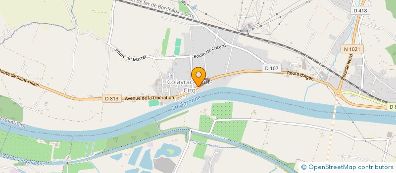 localisation de l'entreprise MADAME MARIE-ASTRID FERRE  COLAYRAC-SAINT-CIRQ