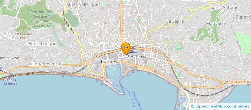 localisation de l'entreprise MADAME MARIE-ASTRID GAVAULT à CANNES