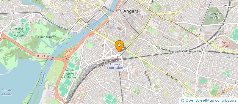 localisation de l'entreprise MADAME MARIE-ASTRID GRAMIGER  ANGERS