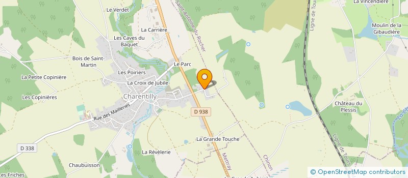 localisation de l'entreprise MADAME MARIE-ASTRID HENNERESSE à CHARENTILLY
