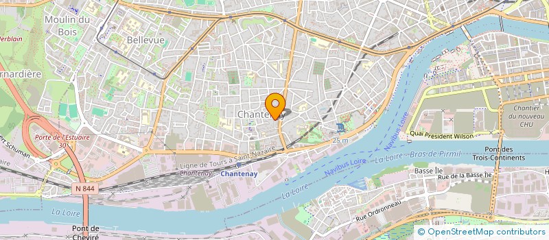 localisation de l'entreprise MADAME MARIE ASTRID LE FLEM  LE SAINT