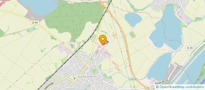localisation de l'entreprise MADAME MARIE-ASTRID LIENHARDT  GAMBSHEIM