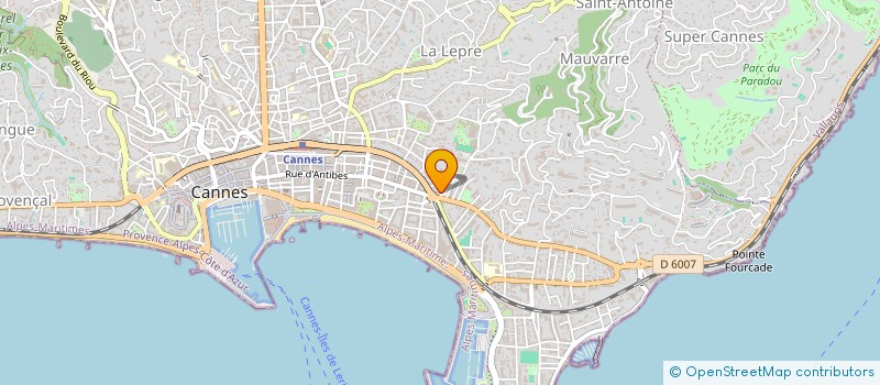 localisation de l'entreprise MADAME MARIE ASTRON  CANNES