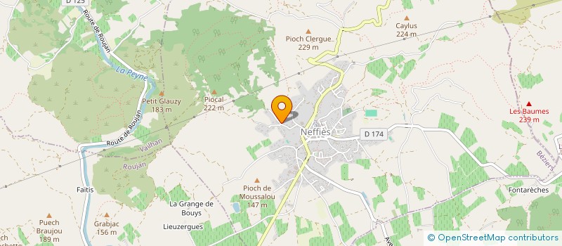 localisation de l'entreprise MADAME MARIE ASTRUC  NEFFIES