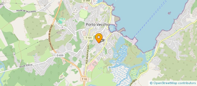localisation de l'entreprise MADAME MARIE ASTUTO à PORTO-VECCHIO