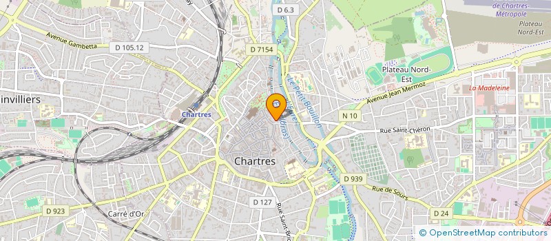 localisation de l'entreprise MADAME MARIE ATHENAIS DE TRUCHIS DE LAYS à CHARTRES