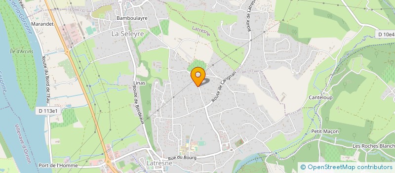 localisation de l'entreprise MADAME MARIE AUBAREDE  LATRESNE