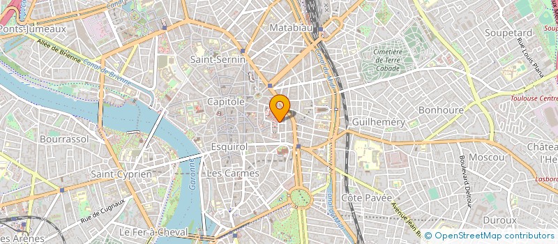 localisation de l'entreprise MADAME MARIE AUBINIERE à TOULOUSE