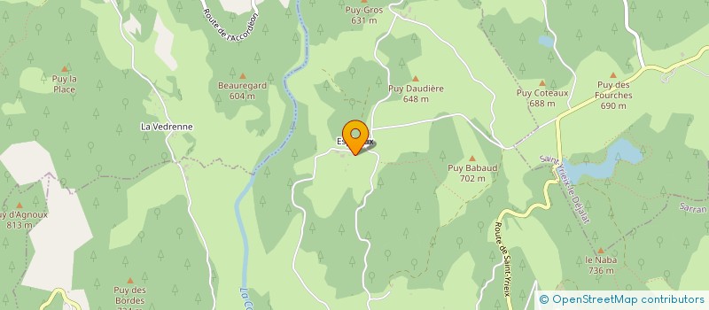 localisation de l'entreprise MADAME MARIE AUBOIROUX  SARRAN