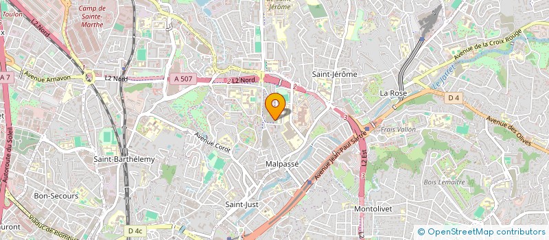 localisation de l'entreprise MADAME MARIE AUBOUIN à MARSEILLE