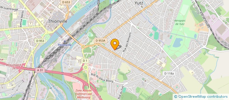 localisation de l'entreprise MADAME MARIE AUBRY à YUTZ