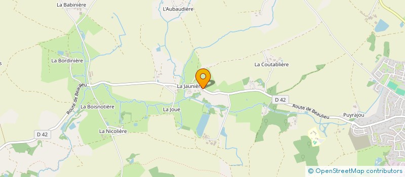 localisation de l'entreprise MADAME MARIE AUBRY  VENANSAULT