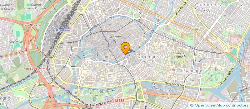 localisation de l'entreprise MADAME MARIE AUBRY à STRASBOURG