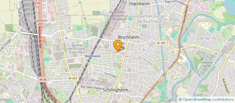 localisation de l'entreprise MADAME MARIE AUCLERC  BISCHHEIM