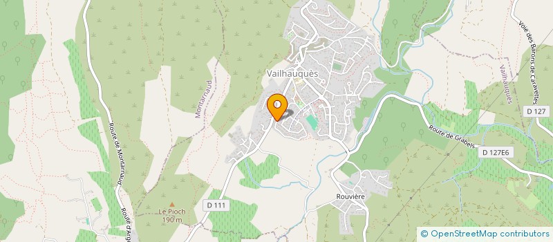 localisation de l'entreprise MADAME MARIE AUDE BOUTEIX  VAILHAUQUES