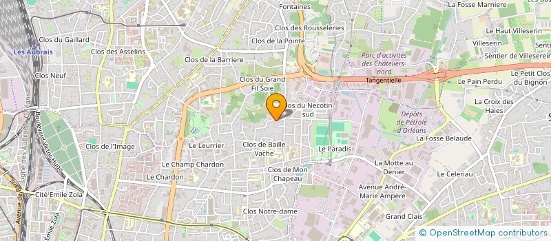 localisation de l'entreprise MADAME MARIE-AUDE COUSTOU  ORLEANS