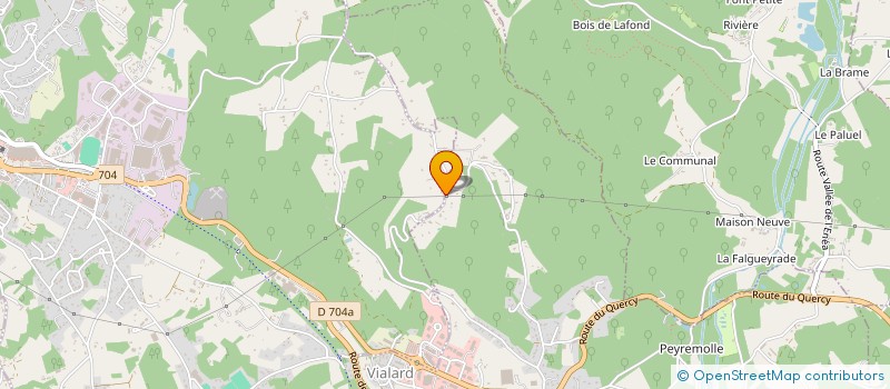 localisation de l'entreprise MADAME MARIE-AUDE FRAYSSE  SARLAT-LA-CANEDA