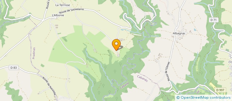 localisation de l'entreprise MADAME MARIE-AUDE GRIER  PRADINAS