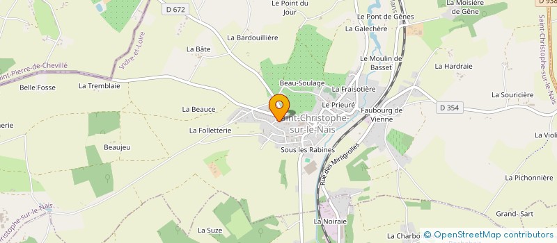 localisation de l'entreprise MADAME MARIE-AUDE IBBA  TOURS