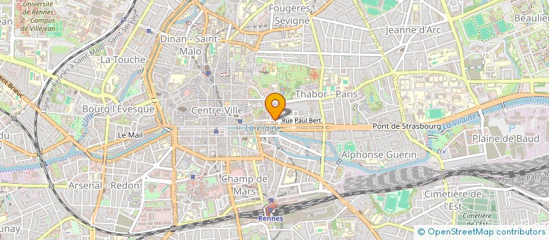 localisation de l'entreprise MADAME MARIE-AUDE JEULAND à RENNES