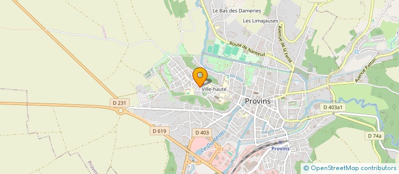 localisation de l'entreprise MADAME MARIE-AUDE MARIE-AUDE DELVAUX  PROVINS