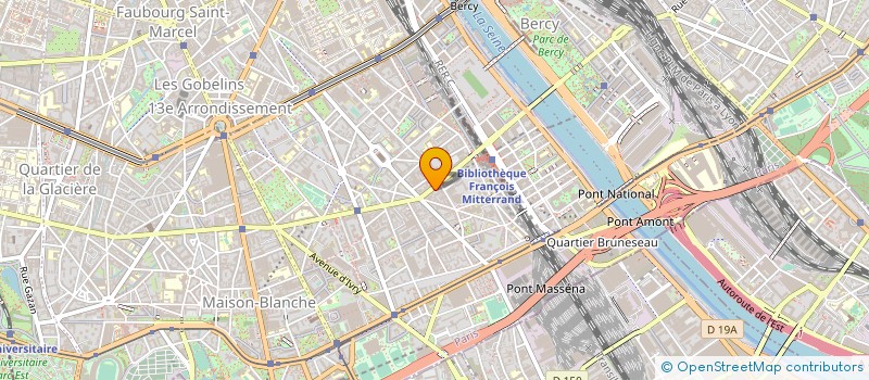 localisation de l'entreprise MADAME MARIE-AUDE PONCELET  PARIS