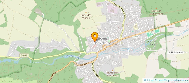 localisation de l'entreprise MADAME MARIE-AUDE ROGER  SAINT-ARNOULT-EN-YVELINES