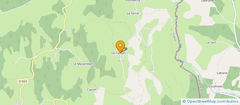 localisation de l'entreprise MADAME MARIE AUDEBAUD--MEESTERS à SOUSCEYRAC-EN-QUERCY