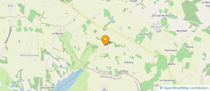 localisation de l'entreprise MADAME MARIE AUDIE  BOISSE