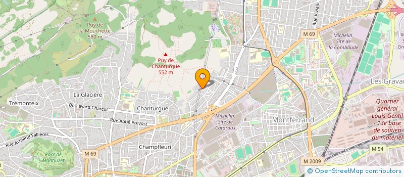 localisation de l'entreprise MADAME MARIE-AUDREY AMY  CLERMONT-FERRAND