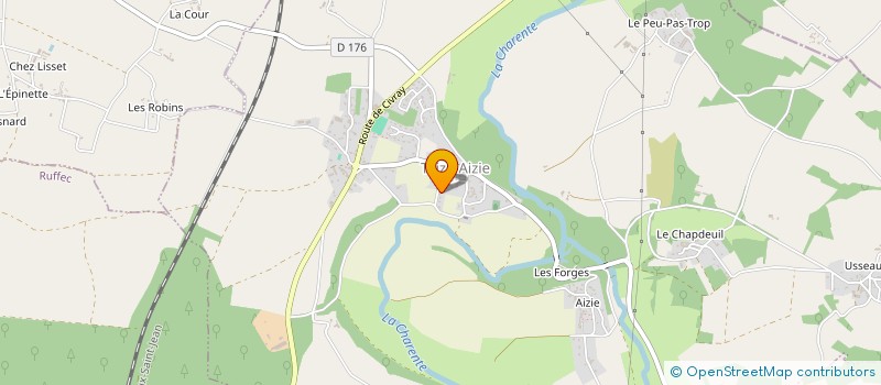 localisation de l'entreprise MADAME MARIE AUDRY  TAIZE-AIZIE