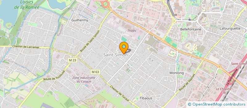 localisation de l'entreprise MADAME MARIE AUDUBERT à TOULOUSE