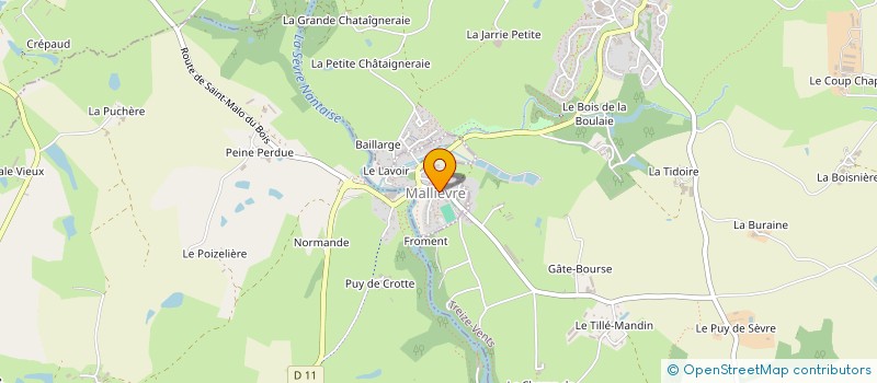 localisation de l'entreprise MADAME MARIE AUDUREAU  COMBRAND