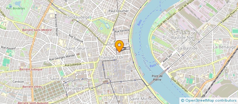 localisation de l'entreprise MADAME MARIE AUGER  BORDEAUX