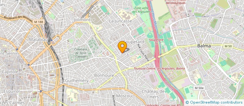 localisation de l'entreprise MADAME MARIE AUGUSTE  TOULOUSE