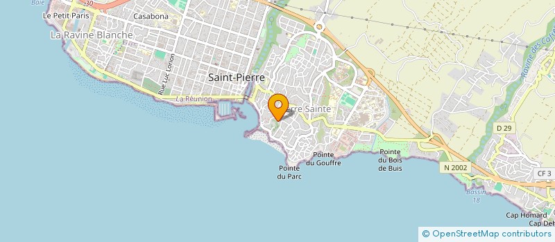 localisation de l'entreprise MADAME MARIE AULLAND à SAINT-PIERRE