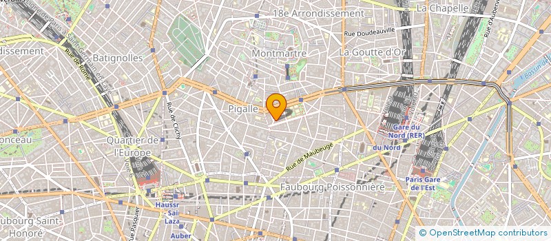 localisation de l'entreprise MADAME MARIE AURELIA HUNON  PARIS