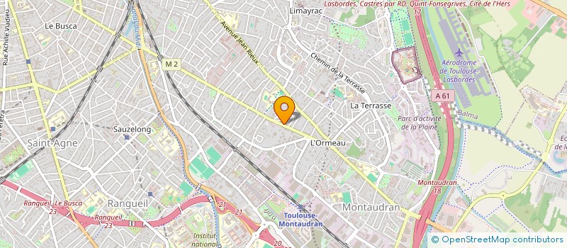 localisation de l'entreprise MADAME MARIE AURORE BOYER à TOULOUSE