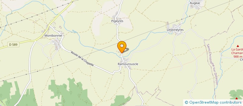 localisation de l'entreprise MADAME MARIE-AURORE BRENAS  BAINS