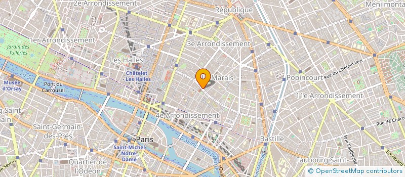 localisation de l'entreprise MADAME MARIE-AURORE DE BOISDEFFRE  PARIS