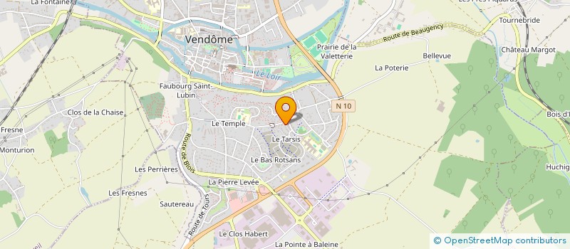 localisation de l'entreprise MADAME MARIE AURORE PRIETO  VENDOME