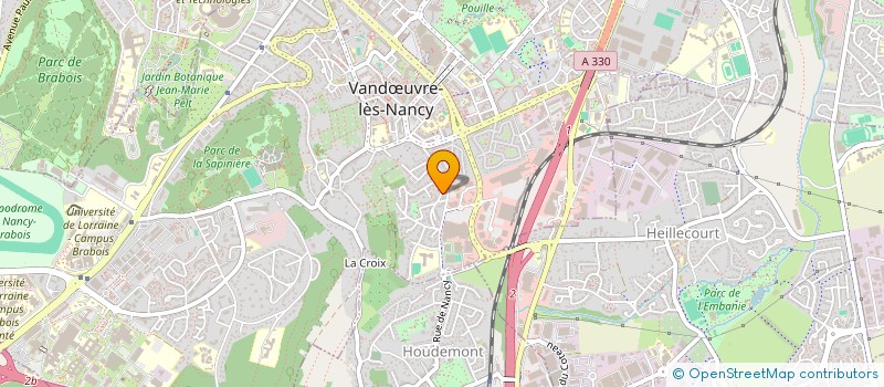 localisation de l'entreprise MADAME MARIE AURORE ZOULALIAN à VANDŒUVRE-LES-NANCY