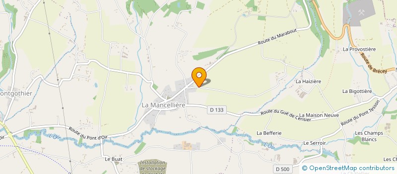 localisation de l'entreprise MADAME MARIE AUSSANT  ISIGNY-LE-BUAT