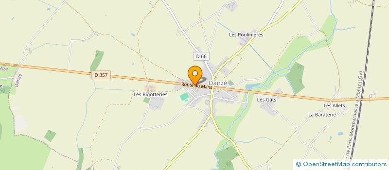 localisation de l'entreprise MADAME MARIE AUTRET à DANZE