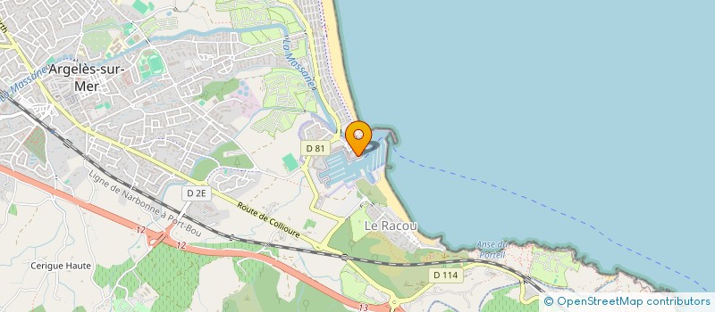 localisation de l'entreprise MADAME MARIE AVALLONE à ARGELES-SUR-MER