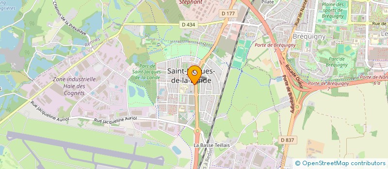 localisation de l'entreprise MADAME MARIE AVAN  SAINT-JACQUES-DE-LA-LANDE